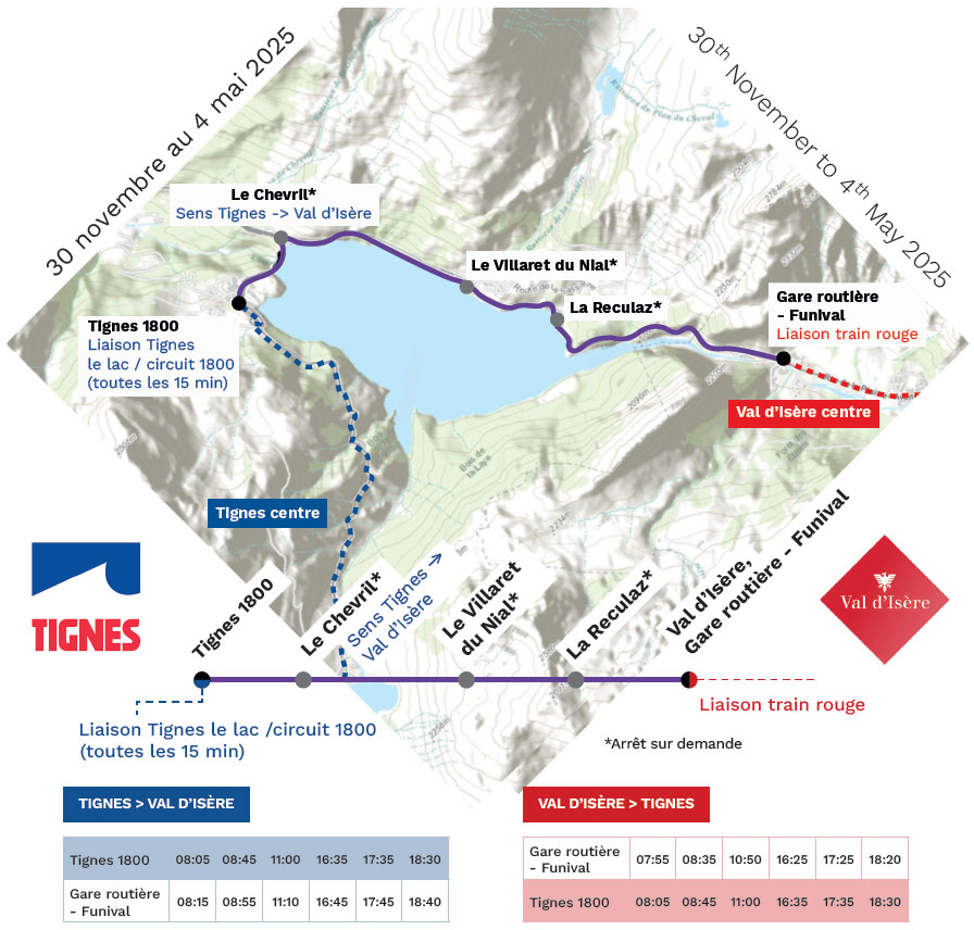 Tignes Shuttlebus 2100 Circuit